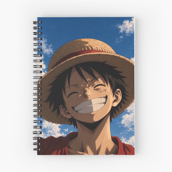 Item preview, Monkey D Luffy Smiling Blue Sky Straw Hat One Piece (HIGH-QUALITY) designed and sold by ShawnMorrisDesigns.