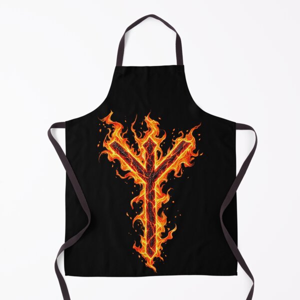 Item preview, Algiz Rune in flame designed and sold by Faust-ART Design.