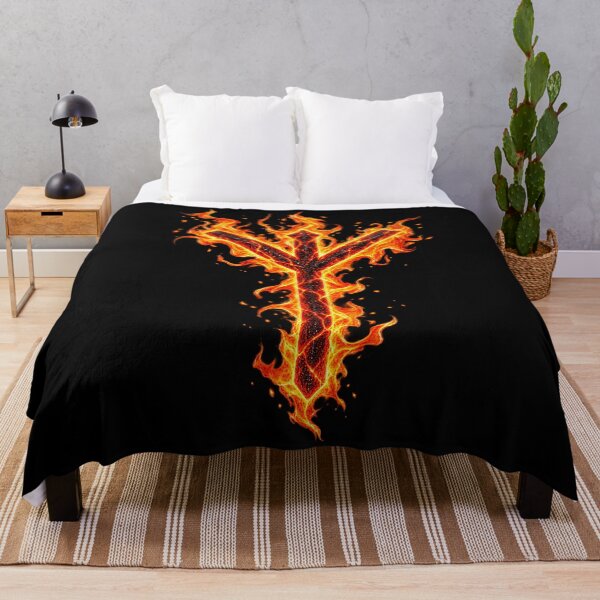 Item preview, Algiz Rune in flame designed and sold by Faust-ART.