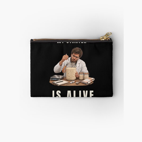 Item preview, My Starter Is Alive – Funny Sourdough Baking Humor designed and sold by GeekAnglerStore.