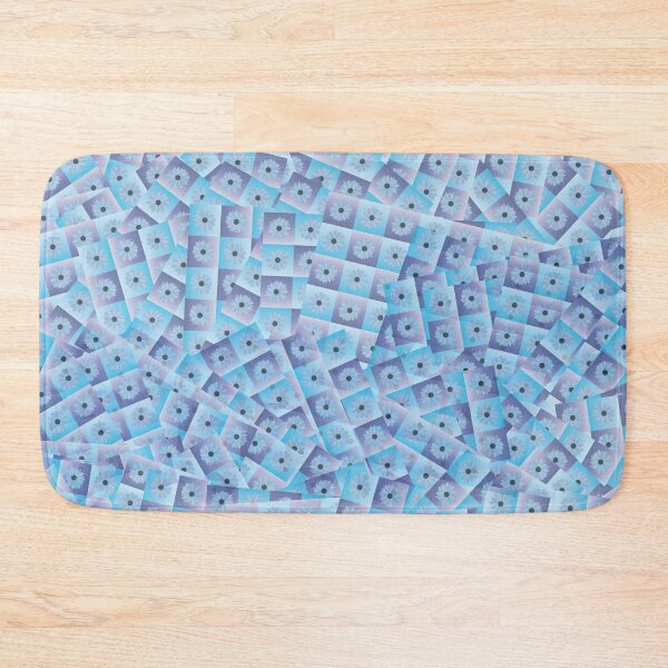 Item preview, Blue flower gradient pattern - Product 0013 designed and sold by simplycolours.