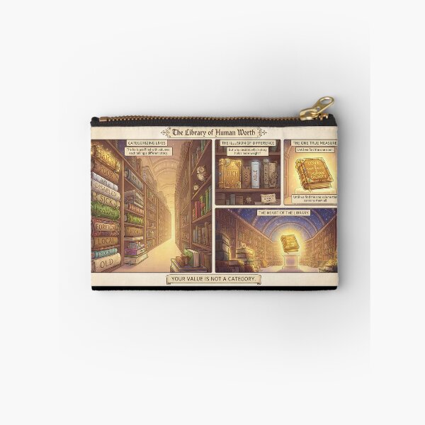 Item preview, Human dignity in the magical library of humanity designed and sold by Mianku | Für das Leben.