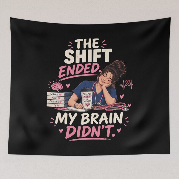 Item preview, The Shift Ended designed and sold by AdityaGoodman.