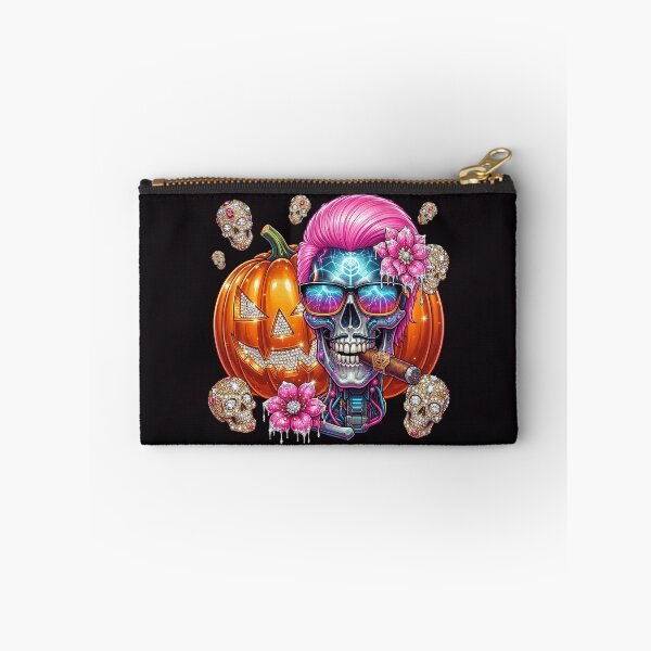 Item preview, Halloween Pink Hair Skull Diamond Cigar designed and sold by Voodoo Store Paranormal Collections.