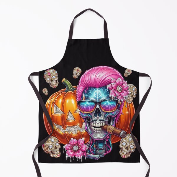 Item preview, Halloween Pink Hair Skull Diamond Cigar designed and sold by Voodoo Store Paranormal Collections.