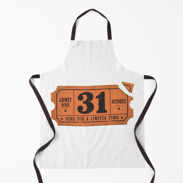 Item preview, October 31 Halloween Ticket – Vintage Admit One designed and sold by pinkaesthetik.
