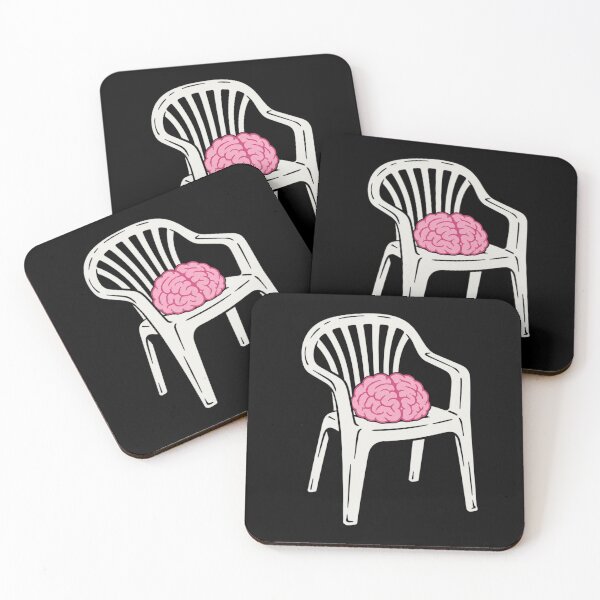 Item preview, Tired Brain On Chair designed and sold by AdityaGoodman.