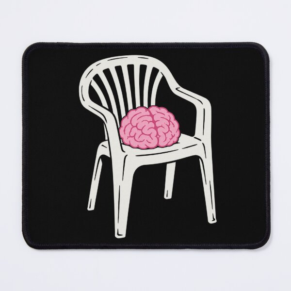 Item preview, Tired Brain On Chair designed and sold by AdityaGoodman.
