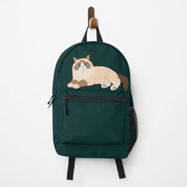 Item preview, Cute Ragdoll Cat Merry Christmas Holiday Art designed and sold by stormk10.