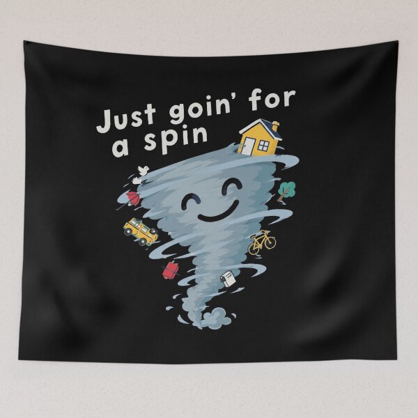 Item preview, Giro de tornado divertido designed and sold by Rositahicks.