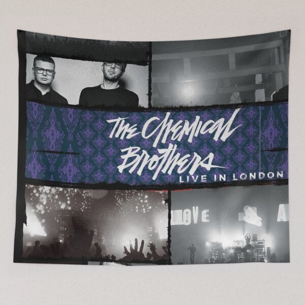 Item preview, The Chemical Brothers Original Custom Vintage Music Band Tee Unique Poster Wall Art designed and sold by Cool Robot Bro..