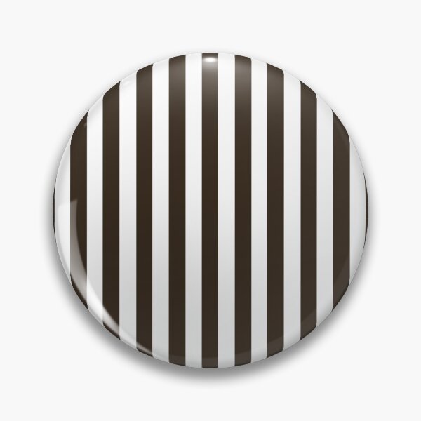Item preview, Candy stripes in chocolate brown and white designed and sold by RishabhArts1.