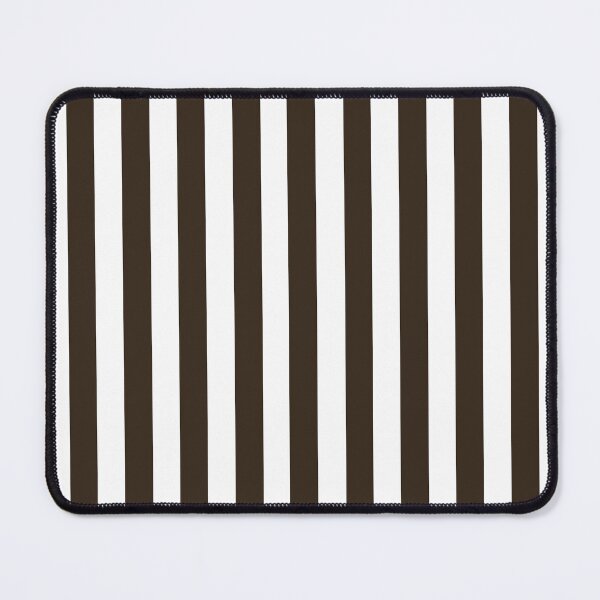 Item preview, Candy stripes in chocolate brown and white designed and sold by RishabhArts1.