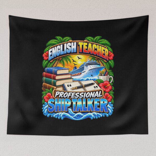 Item preview, English Teacher Professional Ship Talker Cruise Vacation designed and sold by fungear.