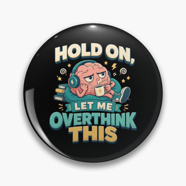 Item preview, Overthink This Brain designed and sold by AdityaGoodman.