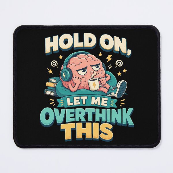 Item preview, Overthink This Brain designed and sold by AdityaGoodman.
