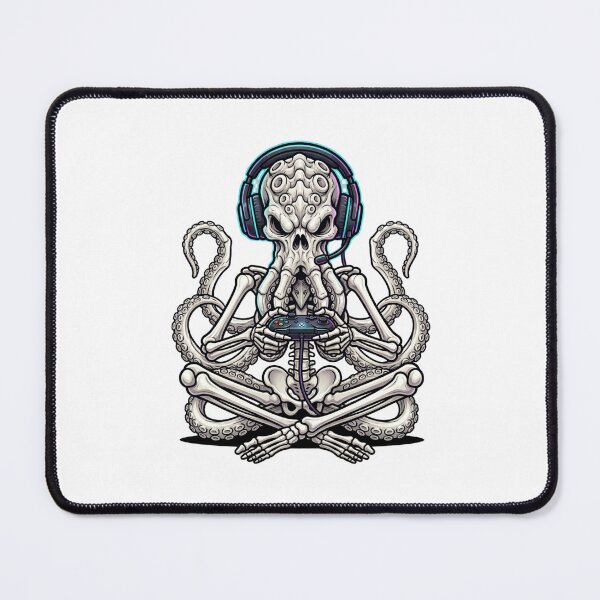 Item preview, Cthulhu Gamer Skeleton designed and sold by StickVerse by Owais.