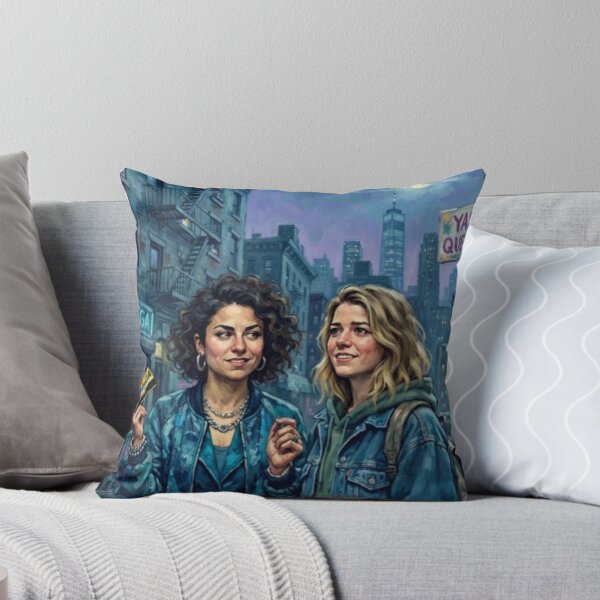 Aperçu de l'œuvre Hommage artistique à la comédie Broad City créée et vendue par Art's Diner.