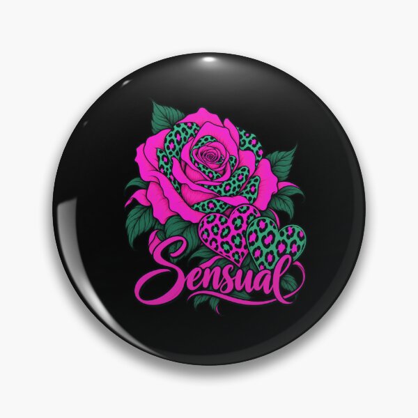 Item preview, Sensual – Leopard Rose & Wild Hearts designed and sold by Aimetoi.