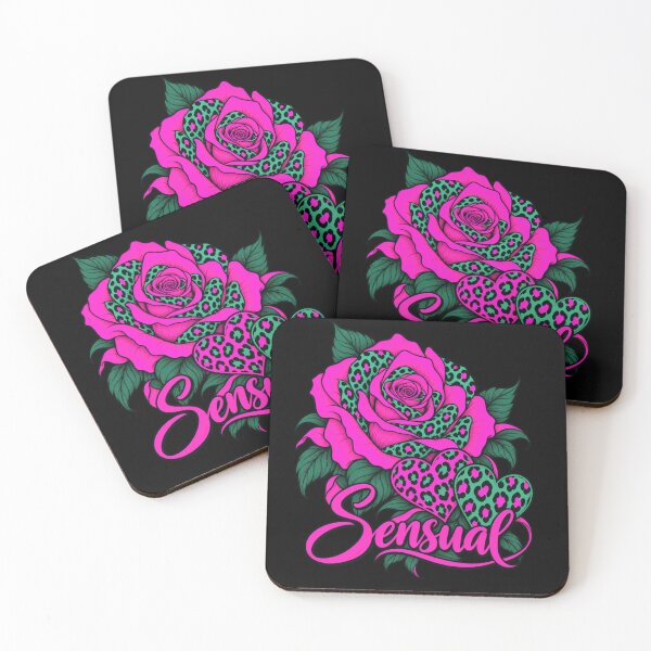 Item preview, Sensual – Leopard Rose & Wild Hearts designed and sold by Aimetoi.