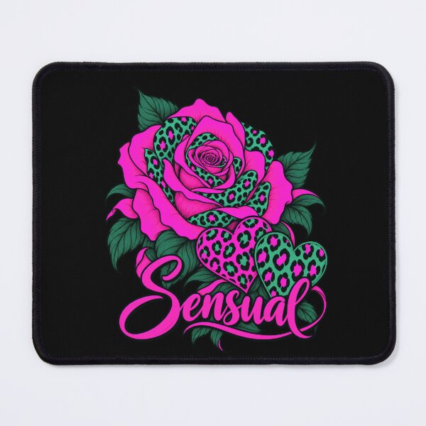 Item preview, Sensual – Leopard Rose & Wild Hearts designed and sold by Aimetoi.