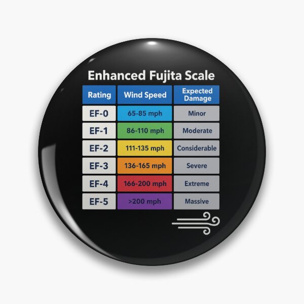 Item preview, Enhanced Fujita Scale designed and sold by Rositahicks.
