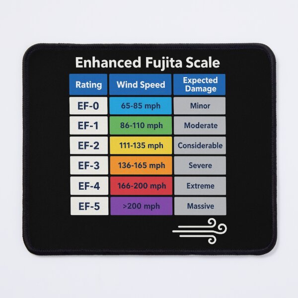Item preview, Enhanced Fujita Scale designed and sold by Rositahicks.