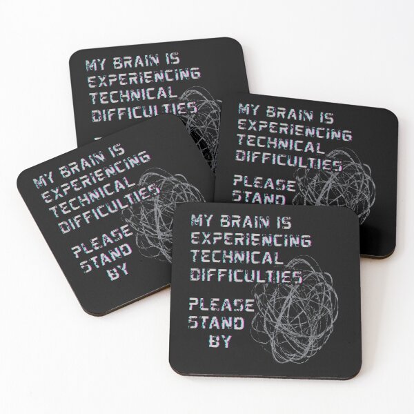 Item preview, Tired Brain Loading designed and sold by AdityaGoodman.
