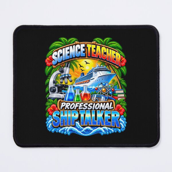 Item preview, Science Teacher Professional Ship Talker Cruise Vacation designed and sold by fungear.