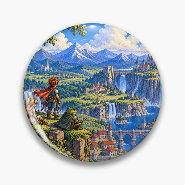 Item preview, Kingdom Beyond the Waterfalls designed and sold by ManaBloom.