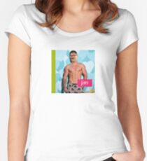 jim friday night dinner Women's Fitted Scoop T-Shirt