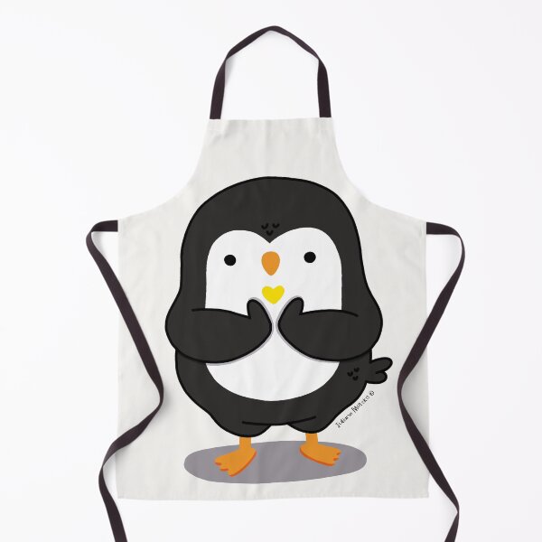 Item preview, Grateful Penguin with a tiny heart designed and sold by julianamotzko.