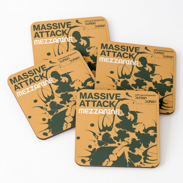 Item preview, Massive Attack Original Custom Vintage Music Band Tee Unique Poster Wall Art designed and sold by Cool Robot Bro..