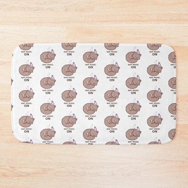 Item preview, Nap Mode On - Kawaii Wombat designed and sold by Visual Dept..