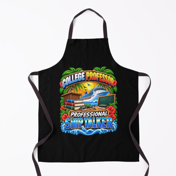 Item preview, College Professor Professional Ship Talker Cruise Vacation designed and sold by fungear.