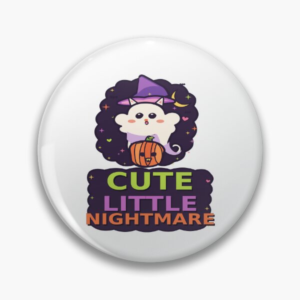 Item preview, Cute Little Nightmare Ghost Pumpkin Halloween designed and sold by Custom Crest.