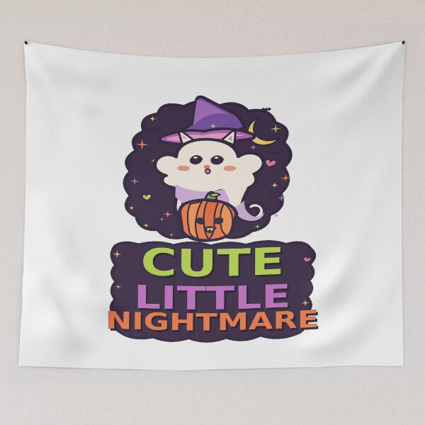 Item preview, Cute Little Nightmare Ghost Pumpkin Halloween designed and sold by Custom Crest.