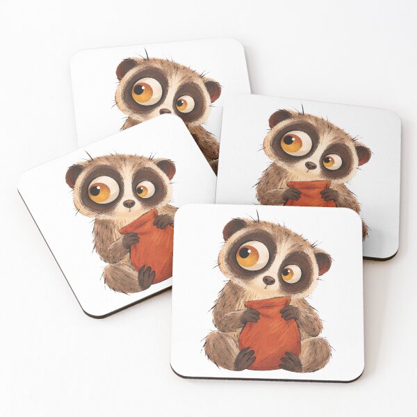 Item preview, Slow Loris Tea Pouch designed and sold by The-Art-of-D.