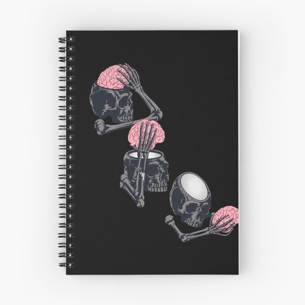 Item preview, Tired Brain Skull designed and sold by AdityaGoodman.
