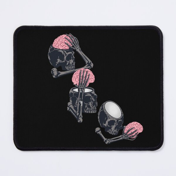 Item preview, Tired Brain Skull designed and sold by AdityaGoodman.