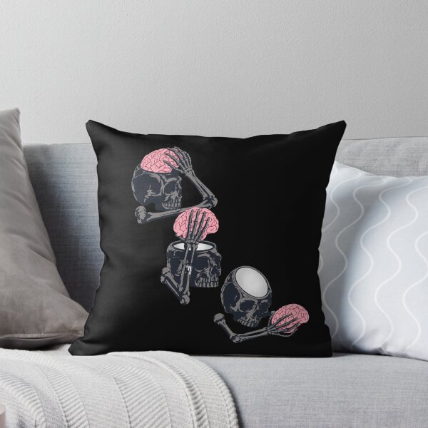Item preview, Tired Brain Skull designed and sold by AdityaGoodman.