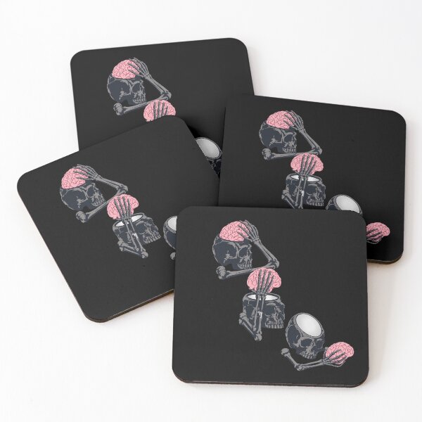 Item preview, Tired Brain Skull designed and sold by AdityaGoodman.