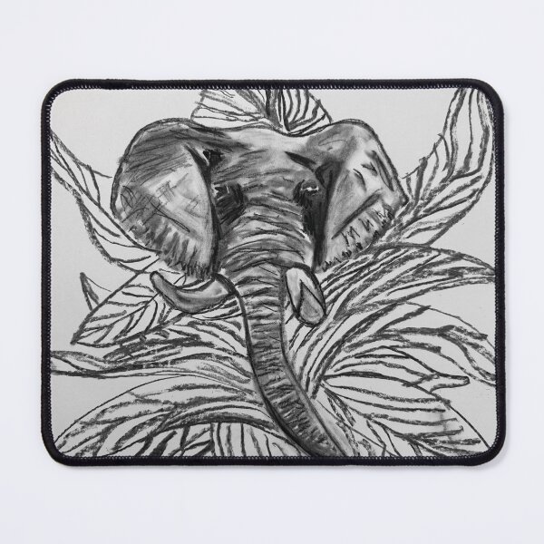 Item preview, Elephant head arrives from the brush designed and sold by SpiltInk-Design.