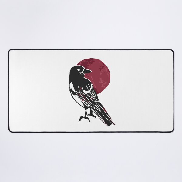 Item preview, Red Moon Magpie designed and sold by BasicArtChick.