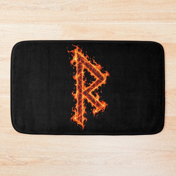 Artikelvorschau, Raido Rune in Flammen entworfen und verkauft von Faust-ART Design.