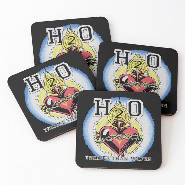 Item preview, H2O Thicker Than Water Band Tee designed and sold by motittacorp.