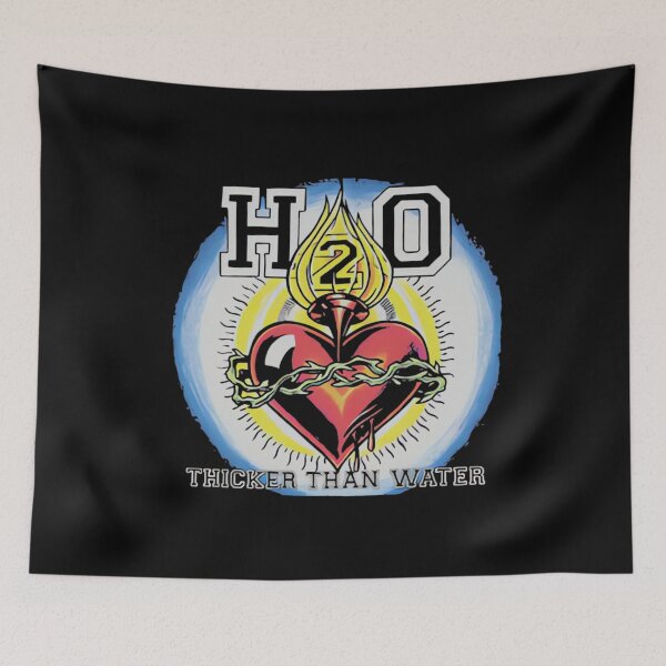 Item preview, H2O Thicker Than Water Band Tee designed and sold by motittacorp.