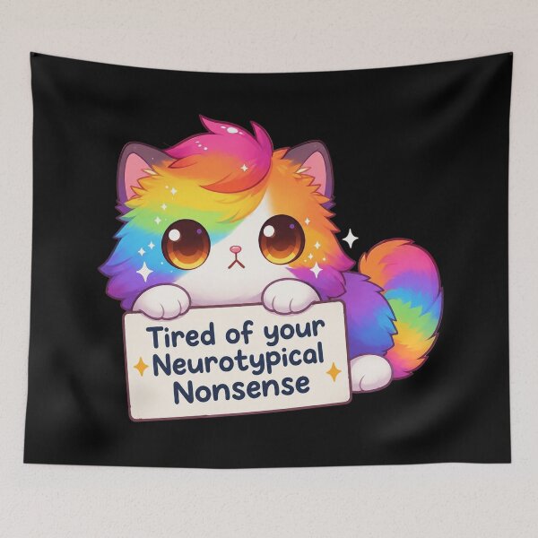 Item preview, Rainbow Cat designed and sold by AdityaGoodman.