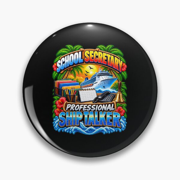 Item preview, School Secretary Professional Ship Talker Cruise Vacation designed and sold by fungear.