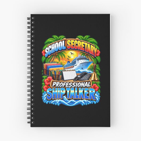 Item preview, School Secretary Professional Ship Talker Cruise Vacation designed and sold by fungear.